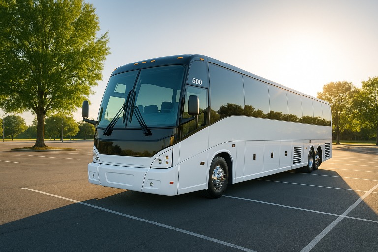 Long Beach coach bus rental