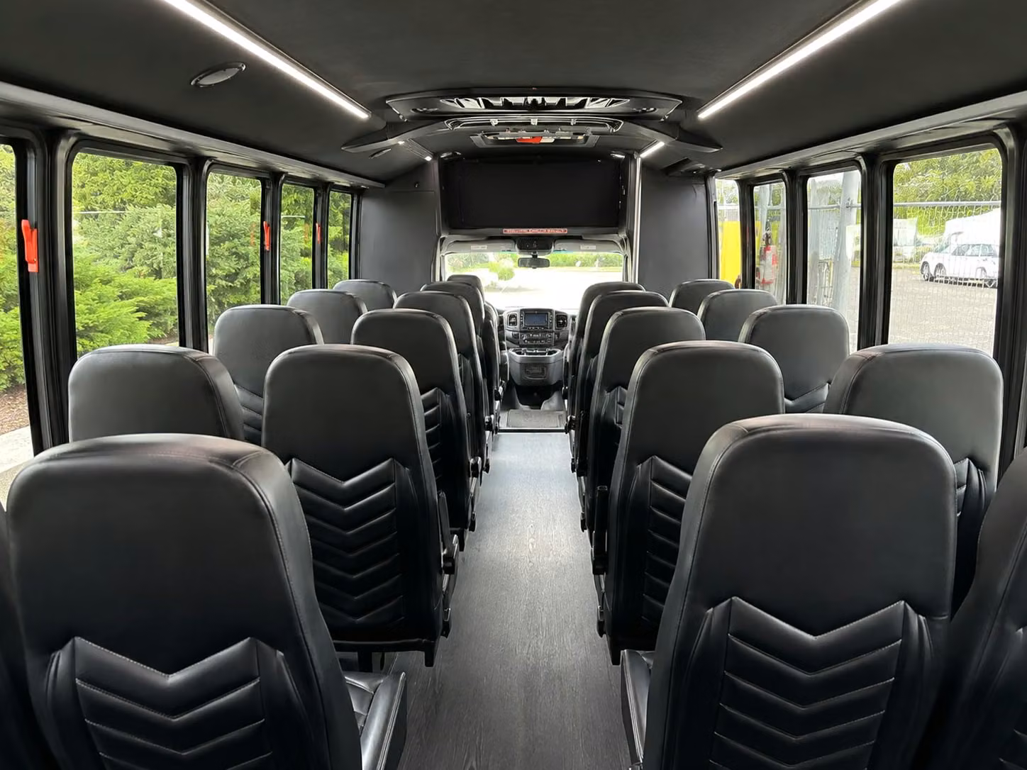20 passenger minibus inside