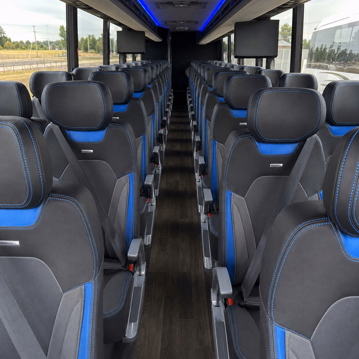 a charter bus for youth sports tournaments and travel teams in long beach