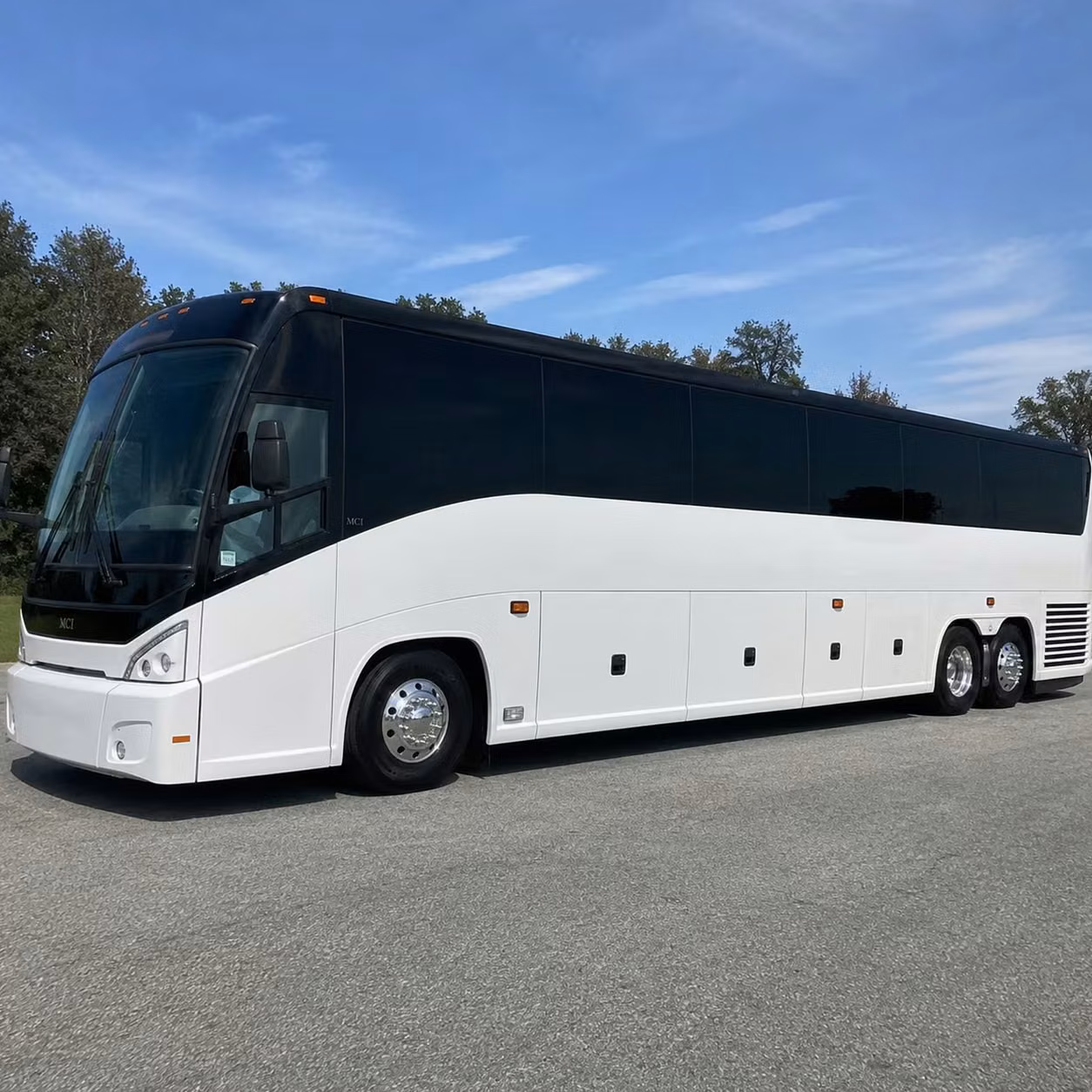 bus rental options for long beach trips