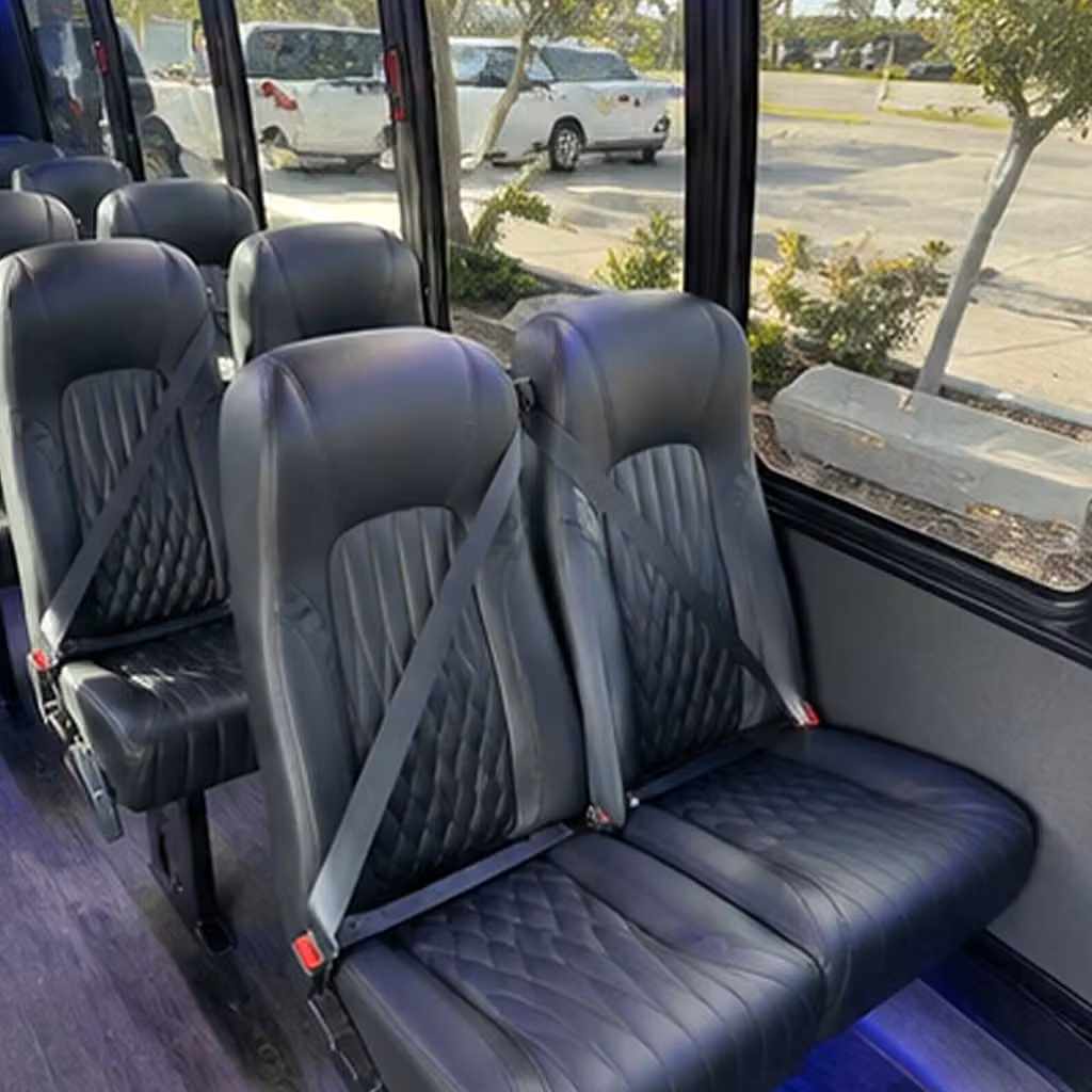 long beach 18 passenger minibus rental