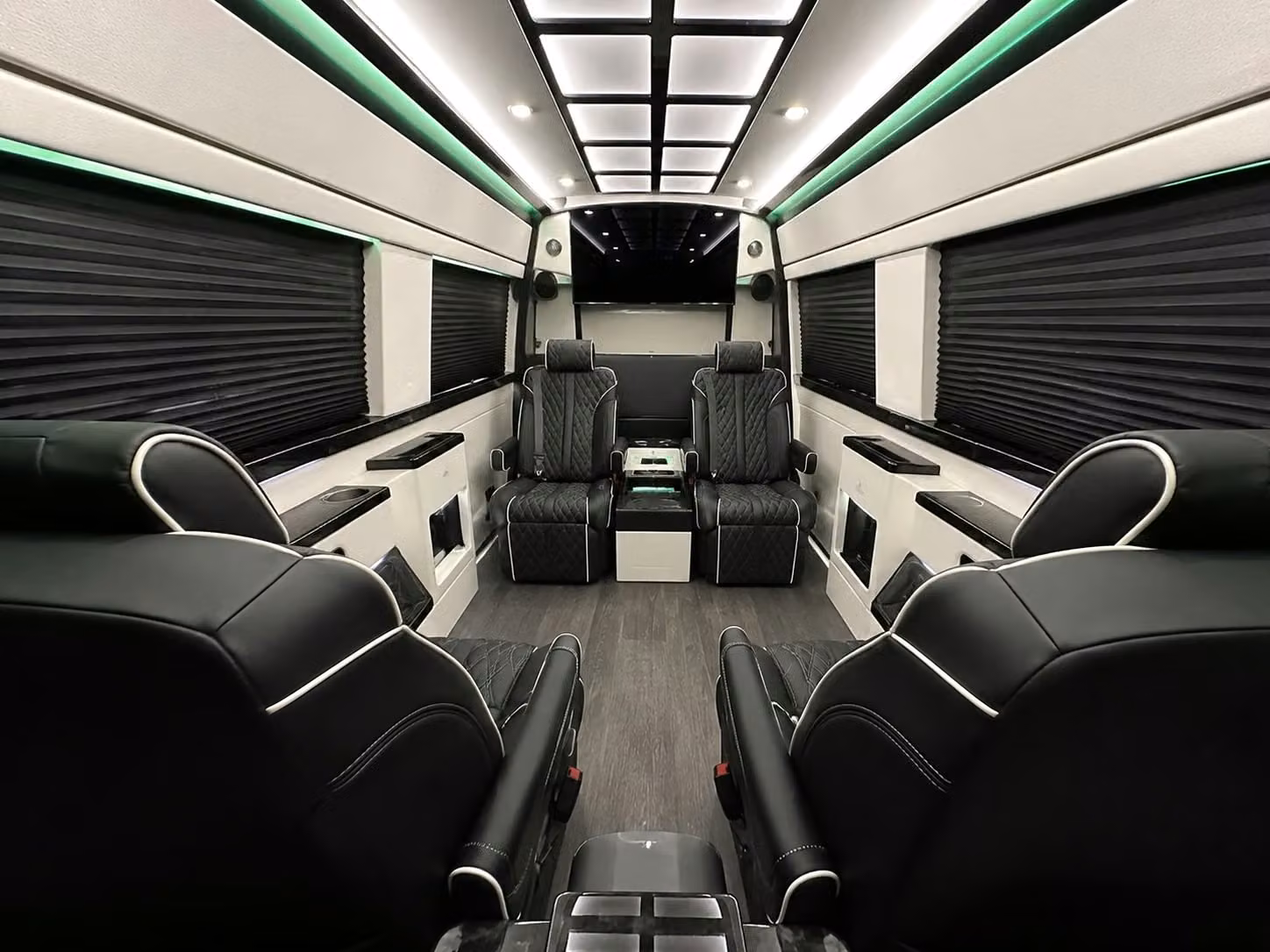 sprinter van with driver interior