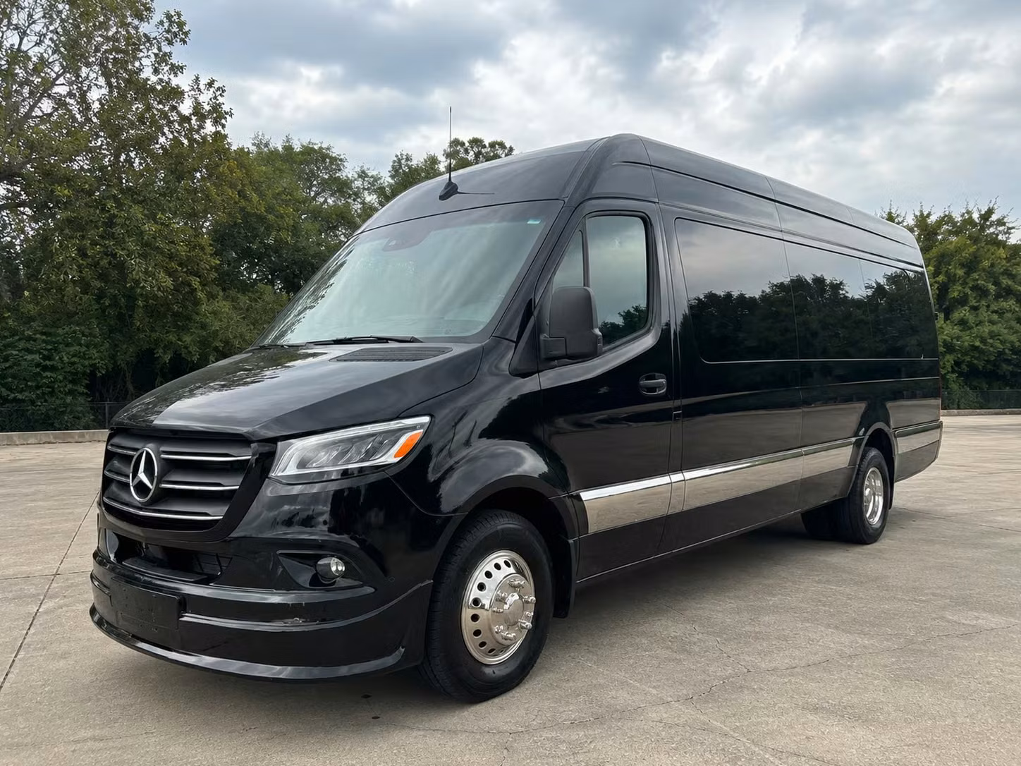 sprinter van with driver